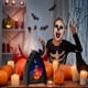 thumbnail image 4 of Luces Led Decorativas para Halloween | Adorno Portátil Multicolor con Forma de Gota de Agua y Un Cálido Brillo Amarillo | Pila de Botón Lr1130 | Ideal para Fiestas y Decoración Del Hogar, 4 of 6