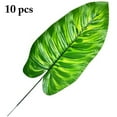 thumbnail image 3 of Artificial Leaf Creative Canna Indica Decorative Artificial Plant Fake Leaf, 3 of 8