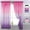 Hot Pink, variant on Hearthoom Gradient Window Curtain Panel, Tulle Drape For Door, Sheer And Decorative, Ideal For Home Textiles And Room Dividers