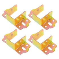 OUNONA 4 Pcs Kit Bed Rail Brackets Non Hardware Accessories Baby