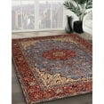 thumbnail image 2 of Ahgly Company Indoor Rectangle Traditional Saffron Red Medallion Area Rugs, 3' x 5', 2 of 6