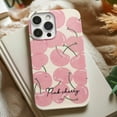 thumbnail image 2 of Cases Cover, Y2K Pink Cherry Tough Phone Case – Dual Layer Cute Fruit-Inspired Protective Cover for iPhone 16 Pro Max, 16 Plus, 15, 14, 13, 12, 11, X, Samsung Galaxy S25, S24, S23, S22, 2 of 5