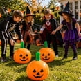 thumbnail image 3 of Halloween Inflatable Pumpkin Decoration, PVC Jack-O'-Lantern Party Decor for Indoor and Outdoor Yard Display, Seasonal Home Entryway and Halloween Celebrations, 3 of 6