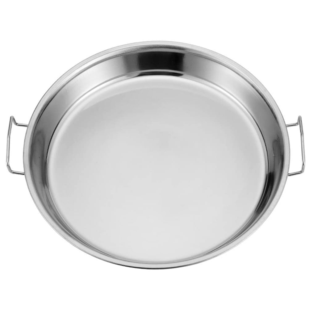 6 Stainless Steel Oval RiceTray Plate Serving Dish Platter Meat Buffet Kitchen