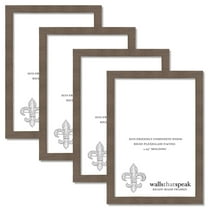 27x28 Brown American Barn Picture Frame for Puzzles Posters Photos or Artwork (4-Pack)