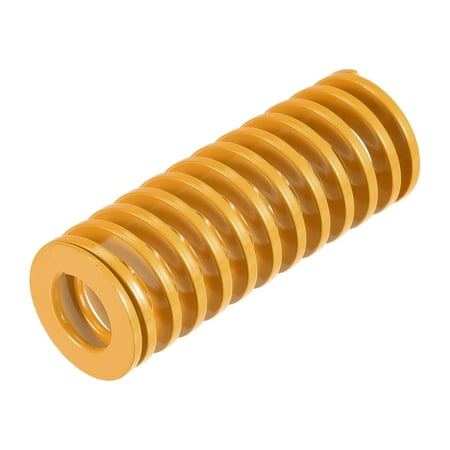 

Uxcell Die Spring 25mm OD 70mm Length Stamping Light Load Compression Yellow
