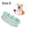 thumbnail image 2 of Rhinestone Dog Collar - Made From Soft Velvet Coloured Material -, 2 of 5