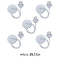 thumbnail image 3 of Toystoory Soporte de lámpara colgante de techo ajustable para oficina en casa, Base de luz colgante para sala de estar, accesorios de iluminación de Iluminación novedosa Blanco 1m Toystoory HA071363-03B, 3 of 6