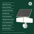 thumbnail image 5 of GE Outdoor Security LED Floodlights, Adjustable 2-Head Light with Motion & Dusk to Dawn Sensor, Solar Light, 1800 Lumens, 5 of 13