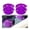 Dark Purple, variant on Chasenew Bling Car Cup Coaster, 4 Pack Universal Vehicle Anti-Slip Cup Holder Insert Coasters, Crystal Rhinestone Silicone Shockproof Drink Mat, Car Interior Accessories （）