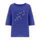 thumbnail image 4 of Camiseta de Manga Corta de la Mujer Casual Cuello Redondo Impresión Superior, Camiseta Ligera para Diario, Fiesta Y Todas las Estaciones, 4 of 4