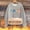 Gray6, variant on Danhjin Christmas Sweatshirts for Women Fleece Lined Festive Print Oversized Pullover Tops Long Sleeve Loose Crew Neck Fall Winter Fashion Casual Warm Shirts