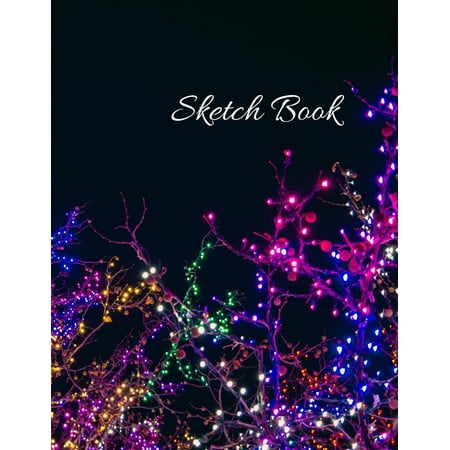 Sketch Book: Large Artistic Creative Colorful Notebook for Drawing, Writing, Painting, Sketching or Doodling - Gift Idea for Artists, Students and Kids: 8.5