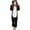 0-Black197, variant on Toddler Girls Hooded Onesie Cute Soft Warm Zipper Jumpsuit Romper, Sizes 3-4T