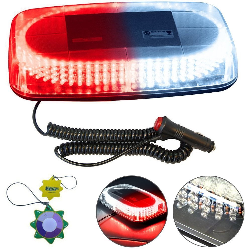 240LED Roof Emergency Beacon Warning Strobe Flash Magnetic Light Bar Red Amber Y 