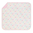 thumbnail image 1 of Gerber Organic 2 Ply Blanket, Flowers/Hearts, 1 of 2