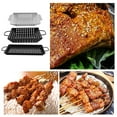 thumbnail image 2 of Whoamigo Grill Basket Nonstick Grill Topper with Holes BBQ Grill Trays Vegetable Grill Pans for Outdoor Grill Wok Grill Cookwares, 2 of 13