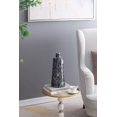 thumbnail image 5 of CC Home Furnishings Glass Flower Vase - 14.5" - Blue and Gold, 5 of 9