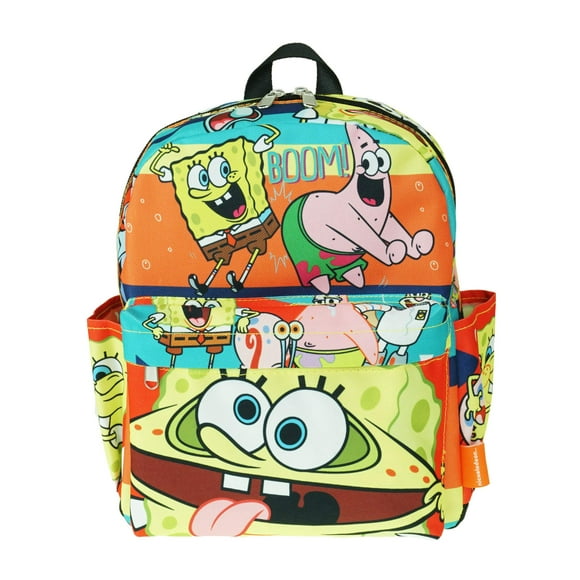 KBNL SpongeBob Sac à Dos Imprimé de Luxe 12 Pouces A21272 Moyen