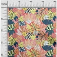 thumbnail image 2 of oneOone Polyester Spandex Pink Fabric Tropical Floral Diy Clothing Quilting Fabric Print Fabric By Yard 56 Inch Wide, 2 of 4
