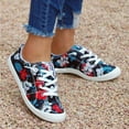 thumbnail image 5 of asdoklhq Womens Casual Shoes,Low-cut Canvas Shoes One-foot Lazy Korean Version Student Casual Flat Shoes, 5 of 5
