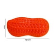 thumbnail image 5 of Walbest Dog Chew Toy Teething Toy, Peanut Shape Bite-resistant Safe No Odor Teeth Cleaning Indestructible Entertainment Reduce Stress Companion Dogs Toy, 5 of 6