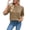 Brown, variant on Eytino Cardigan Sweaters for Women Lightweight Knit 3/4 Sleeve Button Up Solid Knitwear Tops