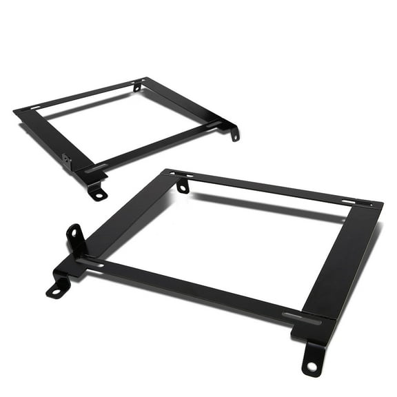 DNA Motoring SBK-LM-HC01 For 2001 to 2005 Honda Civic EM/ES Pair Tensile Steel Low Mount Racing Seat Bracket 02 03 04
