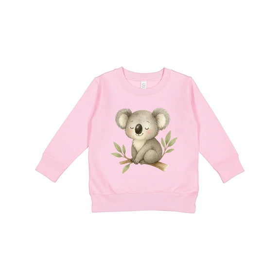 Inktastic Sleepy Koala Toddler Sweatshirt
