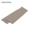 thumbnail image 3 of Uxcell 2 Pair Elastic Cuffs Ribbed Trims Cotton Fabric Knit Rib Stretch Tape Cuff Sleeve for DIY Sewing, Milky Coffee, 3 of 6