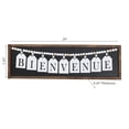 thumbnail image 2 of IH Casa Decor Framed Wood Hanging Beaded Bienvenue Sign, 2 of 4