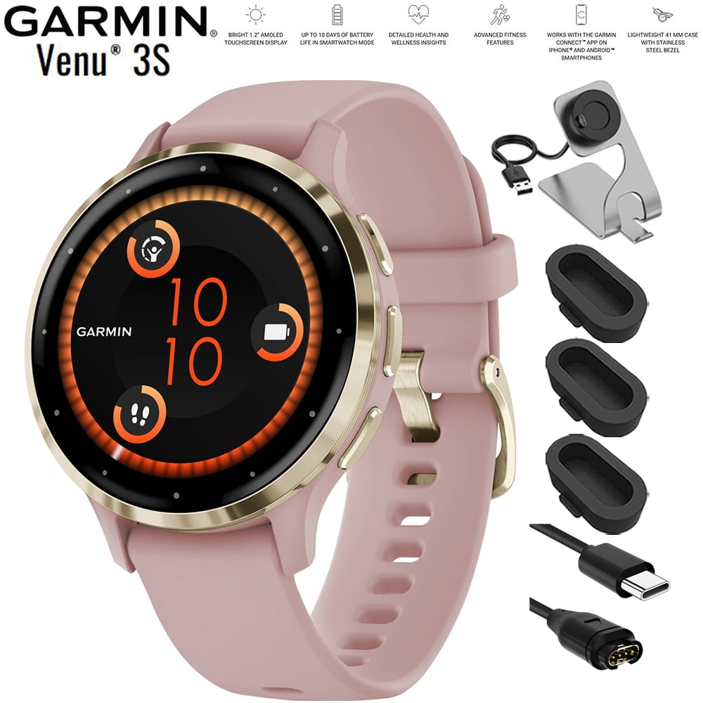 Garmin Fenix 5 Plus Sapphire, Black with Band - Walmart.com