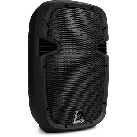Behringer PK110A 10" 320W 2-Way Active PA Powered Speaker with Built-In Media Player and Integrated Mixer