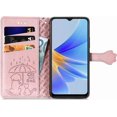 thumbnail image 3 of for Oppo A17 PU Leather Flip Wallet Case, Cute Cat Dog Cartoon Style with Card Slots Holder Phone Cover Case for Oppo A17 MG Rose Gold, 3 of 9