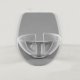thumbnail image 4 of Gonyscag Soporte para Copas de Vino para Baño, Multiusos, Autoadhesivo, para Ahorro de Espacio, Soporte para Copas de Vino Montado en la Pared para Almacenamiento de Cocinas (Gris), 4 of 5