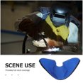 thumbnail image 3 of unbranded Guardia De Cuello Para Soldadura Azul Resistente A Altas Temperaturas Para Casco Con, 3 of 6