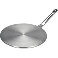 thumbnail image 1 of Stainless Steel Induction Adapter, Heat Diffuser For Non-Induction Pans, Universal Cookware Compatibility And Fast Even Heating With Temperature Control, 1 of 5