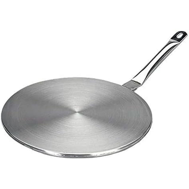 Stainless Steel Induction Adapter, Heat Diffuser For Non-Induction Pans, Universal Cookware Compatibility And Fast Even Heating With Temperature Control