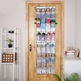 thumbnail image 3 of Organizador de zapatos, bolsa de almacenamiento de zapatos no tejida con 24 bolsillos, bolsa de almacenamiento de zapatos plegable, confiabilidad excepcional, 3 of 8