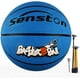 Senston 27.5" Basket-Ball pour les Enfants Juniors Taille Officielle 5 Basket-Ball Lumineux École de Balle de Nuit Enfants Basket-Bleu – image 1 sur 4