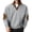 Light Gray, variant on Sweatshirts for Men 2026 Fall Winter Long Sleeve Casual Stand Collar Patchwork Sweatshirt Mens Pullover Top