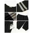 thumbnail image 6 of UVN Tracksuit for Women Colorblock Striped Sweatsuit Casual 2 Piece Sweatshirts Sweatpants Jogger Set Outfits, 6 of 11