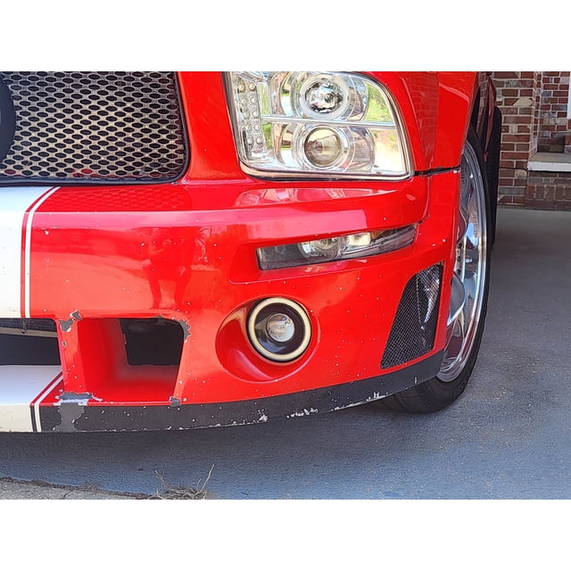 For Roush Body Kit Halo Fog Lights for 2005 2006 2007 2008 2009 Ford Mustang