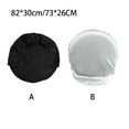 thumbnail image 4 of pitrice 4 Pieces Car Tire Dust Cover Portable Waterproof Vehicle Wheel Protector Weatherproof Universal Trailer Sleeve Black 82x30cm, 4 of 9