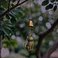 thumbnail image 2 of Copper and Pla Cat Shaped Wind Chime with Lifelike Design for Home Decoration and Courtyard Use, 2 of 7
