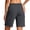 Gray, variant on Twczz Womens Athletic Shorts with Zipper Pockets- Drawstring Baggy Lightweight Elastic Waist Quick Dry Workout Gym Shorts Army Green Size XL