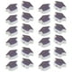 thumbnail image 3 of 50 cuentas espaciadoras de madera con forma de birrete de graduación pequeño para manualidades, cuentas de madera natural para collares, pulseras y guirnaldas., 3 of 7