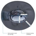 thumbnail image 5 of Bassdash UPF 50+ Sun Fishing Hat Water Resistant with Detachable Neck Flap, 5 of 6