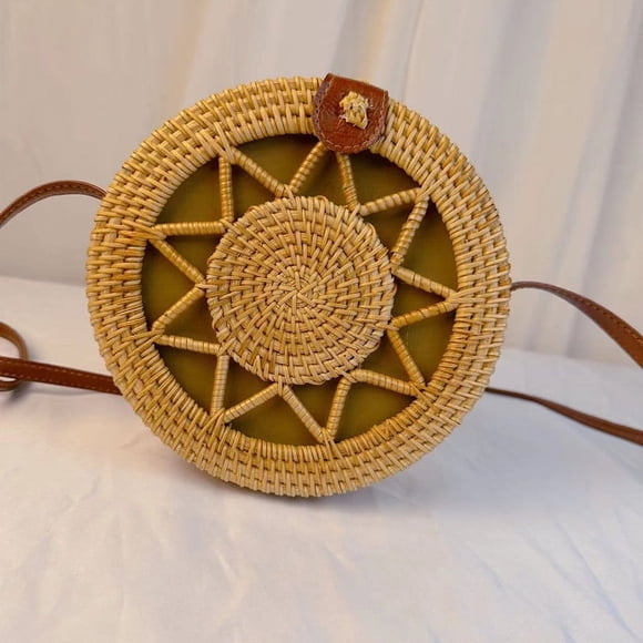 Zhuge Bolso de hombro tejido para mujer, bolso de mano tejido, bolso de mano tejido elegante para playa de verano, bolsos de hombro de 7,08 x 2,95 x 7,08 pulgadas (estilo E)