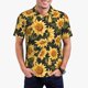 thumbnail image 1 of Balery Vintage Black Plaid Sunflower Camisa Polo de Hombre con Estampado, de Manga Corta y Tejido Medio, Camisa Tipo Golf Polo-X-Large, 1 of 6